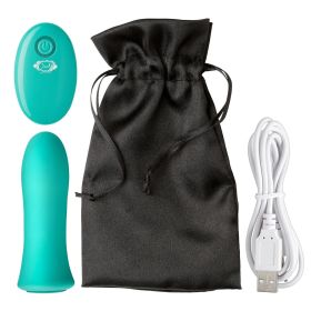 Pro Sensual Power Touch Bullet W/ Remote Control Teal