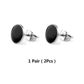 1 Pair Of Pierced Earrings For Men And Women Punk Stainless Steel Earrings Hip Hop Fashion Earrings Party Date Holiday Gifts (Option: A pair of earrings)